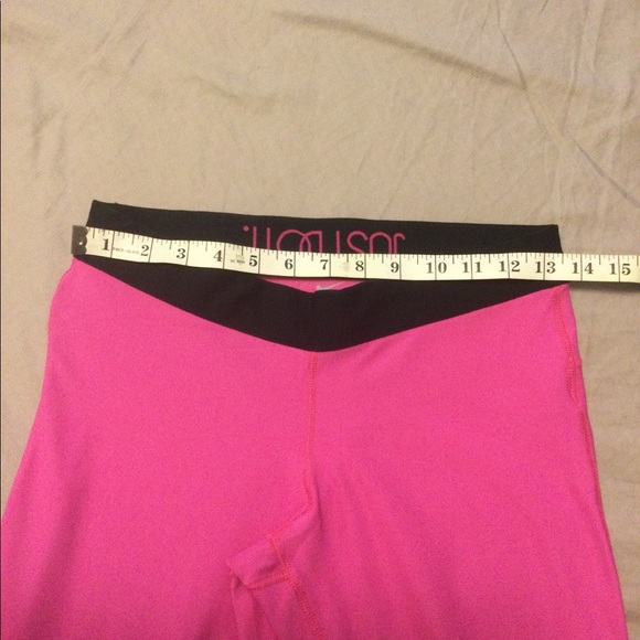Nike Pro Dri-fit crop leggings size M pink - Picture 2 of 8